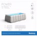 Прямокутний каркасний басейн Bestway Power Steel Frame Pool 4120х2010х1220 мм, код: 56241BW-IB