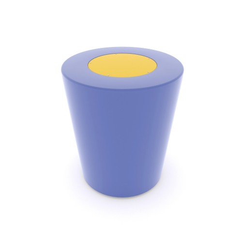 М"який пуф конусний Miros 610х610х700 мм, синій, код: DIO962.1