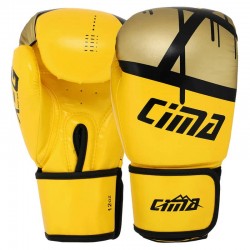 Рукавички боксерські Cima 12 унцій, жовтий, код: BO-8964_12Y