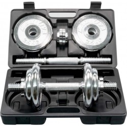 Гантелі Movit Maxxiva D83768 хромовані, 2x10 кг, код: M-11234015-IN Гантелі Movit Maxxiva D83768 хромовані, 2x10 кг, код: M-11234015-IN