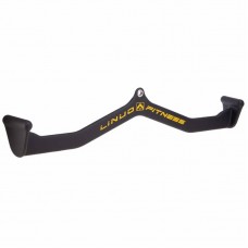 Рукоятка для тяги з широким хватом Linud Fitness нековзне покриття 800 мм, чорний, код: TA-3700-74 Рукоятка для тяги з широким хватом Linud Fitness нековзне покриття 800 мм, чорний, код: TA-3700-74