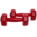 Гантелі для фітнесу пластикові Champion 2х1кг, червоний, код: TA-9820-1_R Гантелі для фітнесу пластикові Champion 2х1кг, червоний, код: TA-9820-1_R