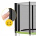 Батут із зовнішньою сіткою 4Fizjo Classic 12FT 374 см Black/Green, код: P-5907739312914