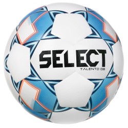 М"яч футбольний Select Talento DB v22 №5, біло-синій, код: 5703543291038
