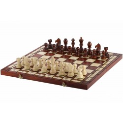 Шахи Madon Турнірні інтарсія №8 540х540 мм, коричневий-бежевий, код: 2022110300052 Шахи Madon Турнірні інтарсія №8 540х540 мм, коричневий-бежевий, код: 2022110300052