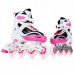 Роликові ковзани SportVida 4 в 1 Size 35-38 White/Pink/Blue, код: SV-LG0032