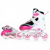 Роликові ковзани SportVida 4 в 1 Size 35-38 White/Pink/Blue, код: SV-LG0032