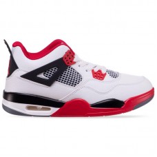 Кросівки для баскетболу Jdan Air розмір 39 (24,5см), білий-червоний, код: A068-4_39WR Кросівки для баскетболу Jdan Air розмір 39 (24,5см), білий-червоний, код: A068-4_39WR
