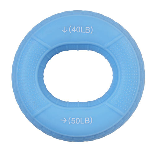 Еспандер кистьовий кільце FitGo 40-50 LB, блакитний, код: 389/2-40-50-WS