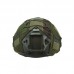 Чехол на шлем Kombat Tactical Fast Helmet Cover, зелений хакі, код: kb-tfhc-dpm