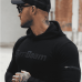 Толстовка спортивна з капюшоном GymBeam Clothing Urban Sweatshirt S, чорний, код: 116812-GB