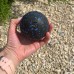 Масажний м"яч PowerPlay Epp Massage Ball 100 мм, чорний-синій, код: PP-4351_Blue_d10