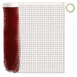 Сітка для бадмінтону Longfa 6100x760 мм, червоний-білий, код: C-188