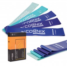 Резинки для фітнесу Cornix Mini Power Band набір 5 шт, 1-20 кг, код: XR-0047