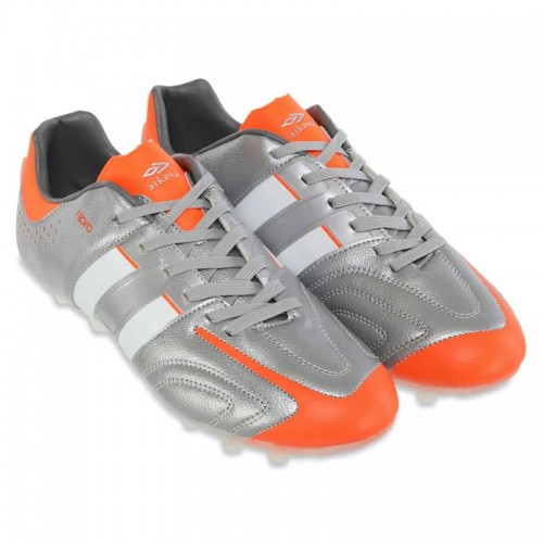 Бутси футбольне взуття Yuke розмір 39, срібний, код: 788A-2_39GR