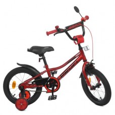 Велосипед дитячий Profi Kids Prime d=14, червоний, код: Y14221-MP