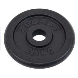 Млинці (диски) сталеві d-30мм Zelart 2,5 кг, чорний, код: TA-7785-2_5-S52