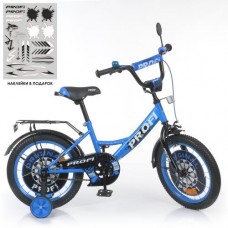 Велосипед дитячий Profi Kids Original Boy d=18, синьо-чорний, код: Y1844-1-MP