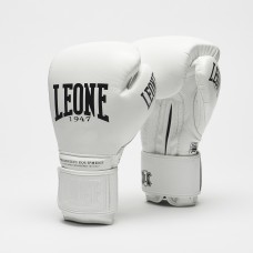 Боксерські рукавиці Leone Greatest 10 унцій, білий, код: 500203-RX