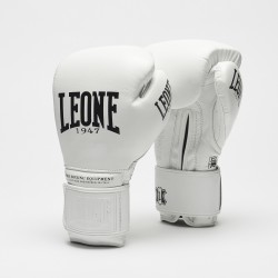 Боксерські рукавиці Leone Greatest 10 унцій, білий, код: 500203-RX