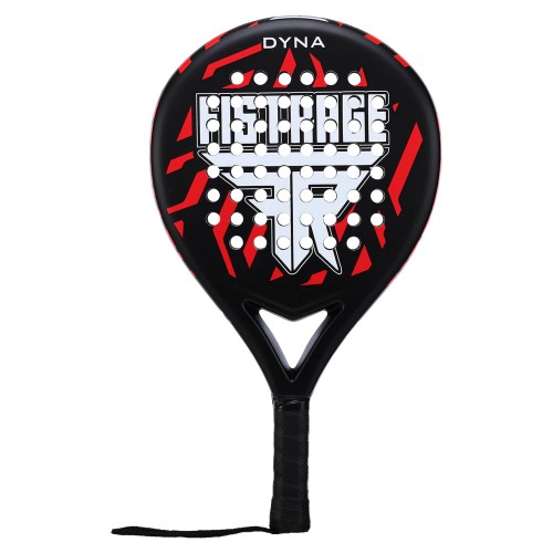 Ракетка для падел-тенісу Padel Fistrage Dyna чорний-червоний, код: VL-4202-S52