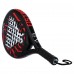 Ракетка для падел-тенісу Padel Fistrage Dyna чорний-червоний, код: VL-4202-S52