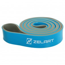 Гума петля для підтягувань та тренувань стрічка силова Zelart Power Loop 291г, синій, код: FI-5439-4