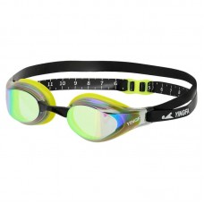 Окуляри для плавання дорослі райдужні лінзи Yingfa синій-жовтий, код: Y510AF-V_BLY