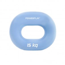 Еспандер кистьовий силіконовий PowerPlay Hand Grip Light 15 кг, блакитний, код: PP_4336_Blue_15kg