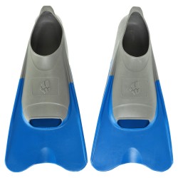 Ласти для тренувань в басейні короткі із закритою п'ятою MadWave розмір 44-45, синій, код: M074606704W Ласти для тренувань в басейні короткі із закритою п'ятою MadWave розмір 44-45, синій, код: M074606704W