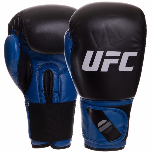 Рукавички боксерські UFC Pro Compact SM синій-чорний, код: UHK-75001-S52