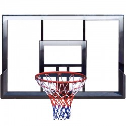 Щит баскетбольний PlayGame з кільцем і сіткою, код: S008S-S52