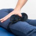 Масажний набір PowerPlay EPP Foam Roller Set 4in1 (2-ва ролика + 2-ва м"ячі), чорний-синій, код: PP_4015_Blue