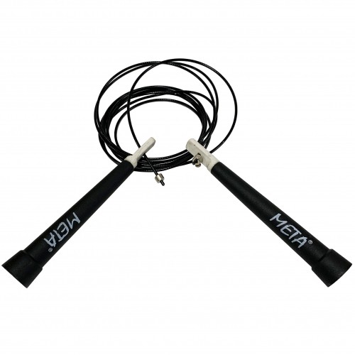 Скакалка швидкісна Meta Speed Rope Pro 280 см, чорний, код: 080101514118