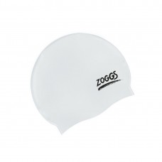 Шапочка для плавання Zoggs Silicone Cap білий, код: 2024012500042