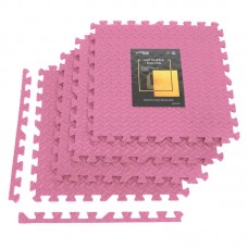 Мат-пазл (ластівчин хвіст) Cornix Mat Puzzle EVA 1200x1200x10 мм, рожевий, код: XR-0230