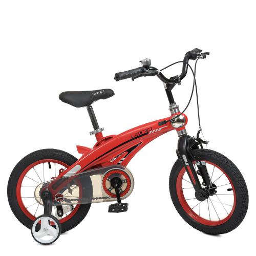 Велосипед дитячий Profi Kids Projective d=12, червоний, код: WLN1239D-T-3-MP