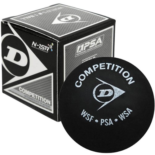 М"яч для сквошу Dunlop Competition 1 жовтий, код: 5013317219879