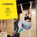 Турнік розсувний Cornix Elite 100-140 см, чорний-червоний, код: XR-0291