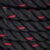 Канат тренувальний для кросфіту 4Fizjo Battle Rope 12 м, чорний, код: P-5907739312259