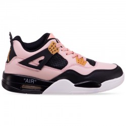 Кросівки для баскетболу Jdan Air розмір 36 (23см), рожевий-чорний, код: A068-2_36PBK