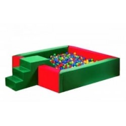 Сухий басейн з гіркою Tia-Sport 1500х400 мм, код: sm-0201 Сухий басейн з гіркою Tia-Sport 1500х400 мм, код: sm-0201