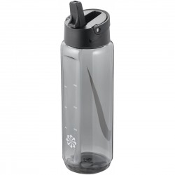 Пляшка Nike TR Rener Reacherge Straw Bottle 24 oz (700 мл), антрацит, код: 887791733412