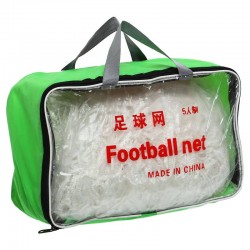 Сітка на ворота футбольні тренувальна безвузлова PlayGame, 7500x2440х1500 мм, 2шт, білий, код: C-8598 Сітка на ворота футбольні тренувальна безвузлова PlayGame, 7500x2440х1500 мм, 2шт, білий, код: C-8598