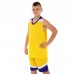 Форма баскетбольна майка та шорти Lidong 6XL, жовтий-фіолетовий, код: L050_6XLY