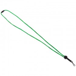 Шнурок-ремінець для свистка Breakaway Lanyards з карабіном, салатовий, код: FOX40-100_LG