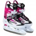 Ковзани розсувні дитячі хокейні Zelart XS (29-32), білий-рожевий, код: Z-5861_XSW