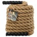 Канат для кросфіту Combat Battle Rope Zelart 15 м, коричневий, код: FI-0909-15