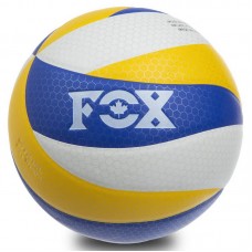 М"яч волейбольний Fox №5, жовтий-білий-синій, код: SD-V8005_YWBL