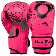 Боксерські рукавиці дитячі Hard Touch 8 унції, рожевий, код: BO-8468_8P